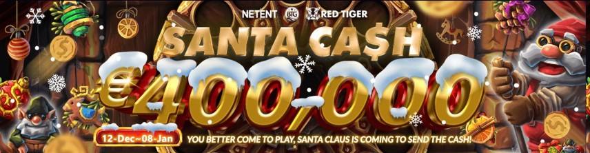 NetentのSanta Cashキャンペーン