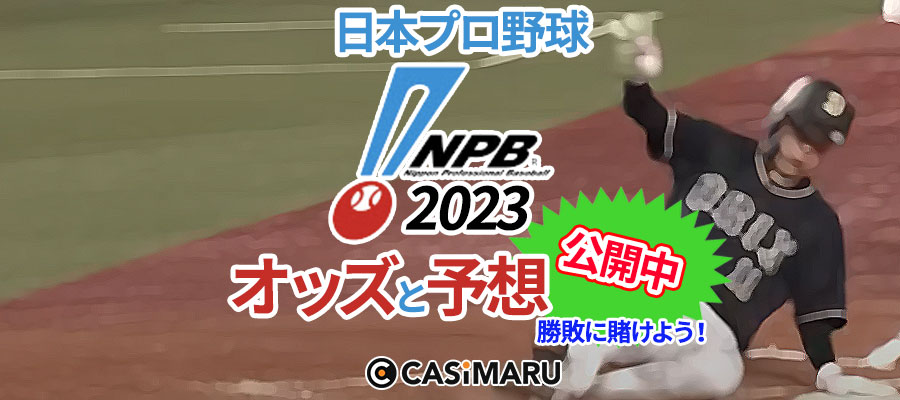 日本プロ野球2023のバナー