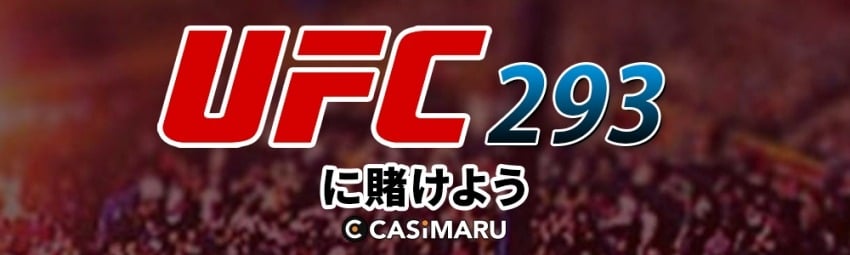【最新】UFC 293の賭け情報