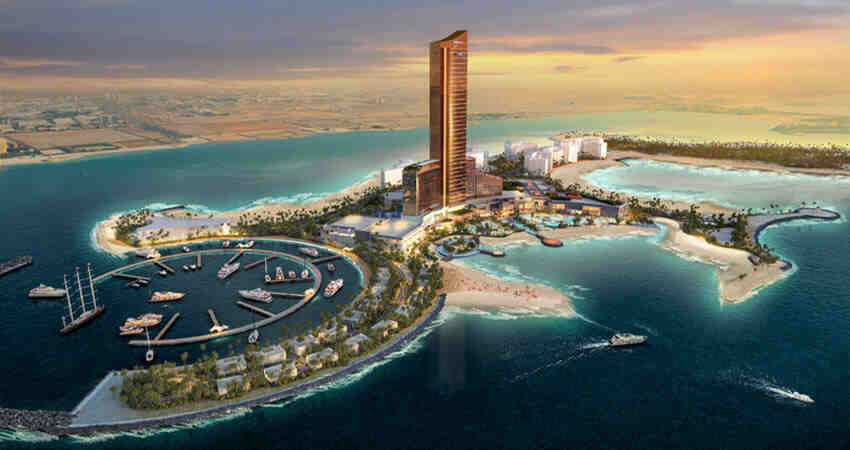 UAEで進むカジノ計画の新たな候補地